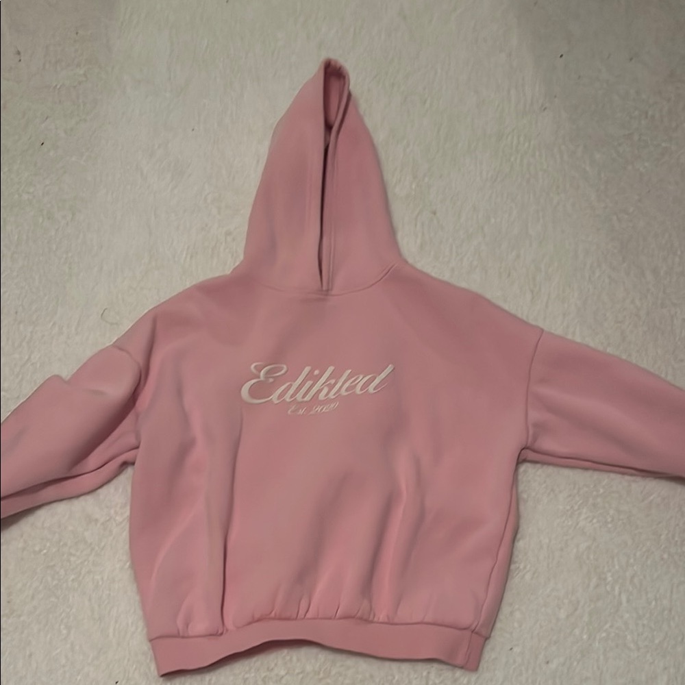 Edikted Pink Cozy Jacket